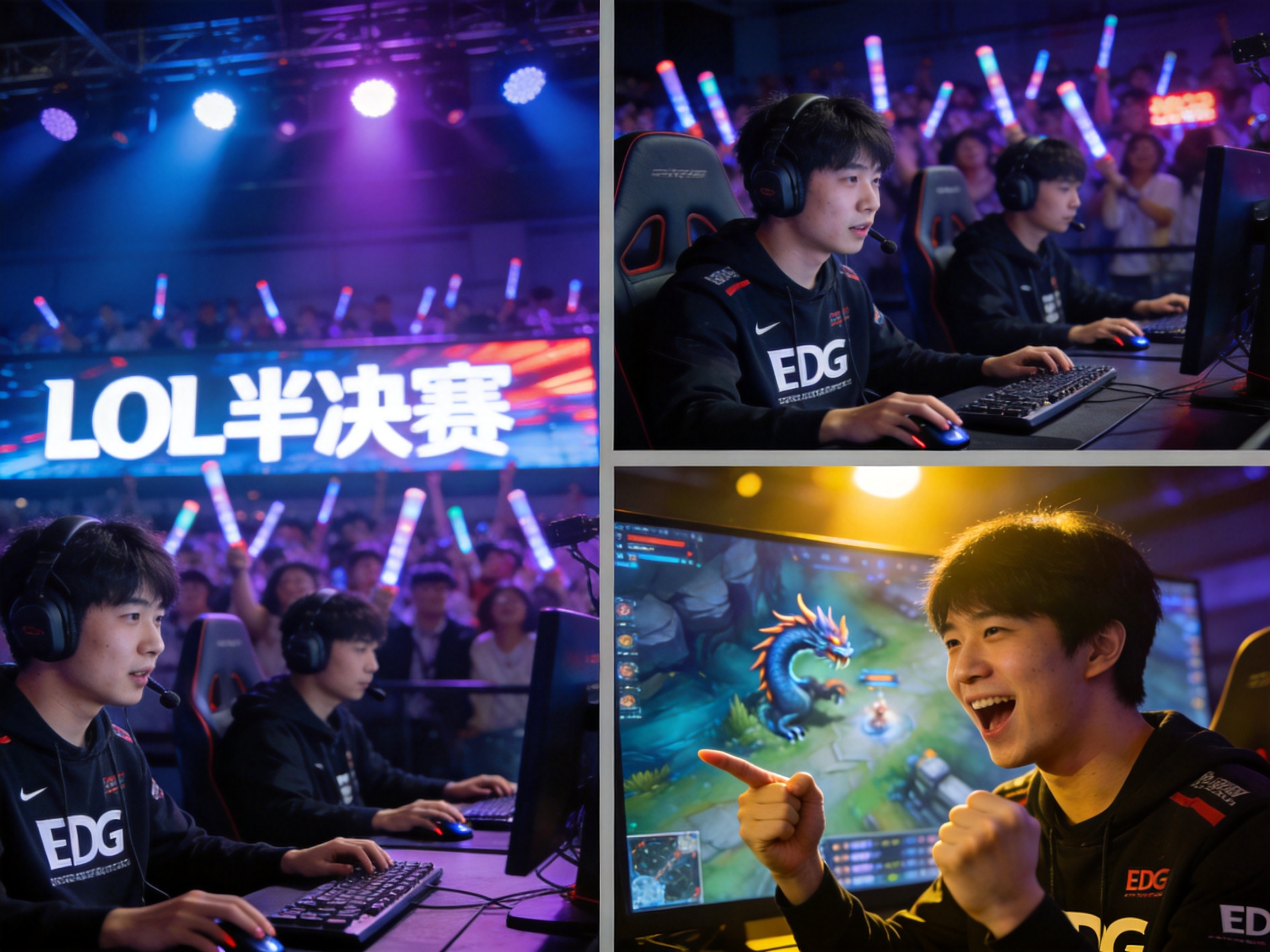 score电竞电竞比分平台上LOL半决赛EDG极限翻盘战报封面